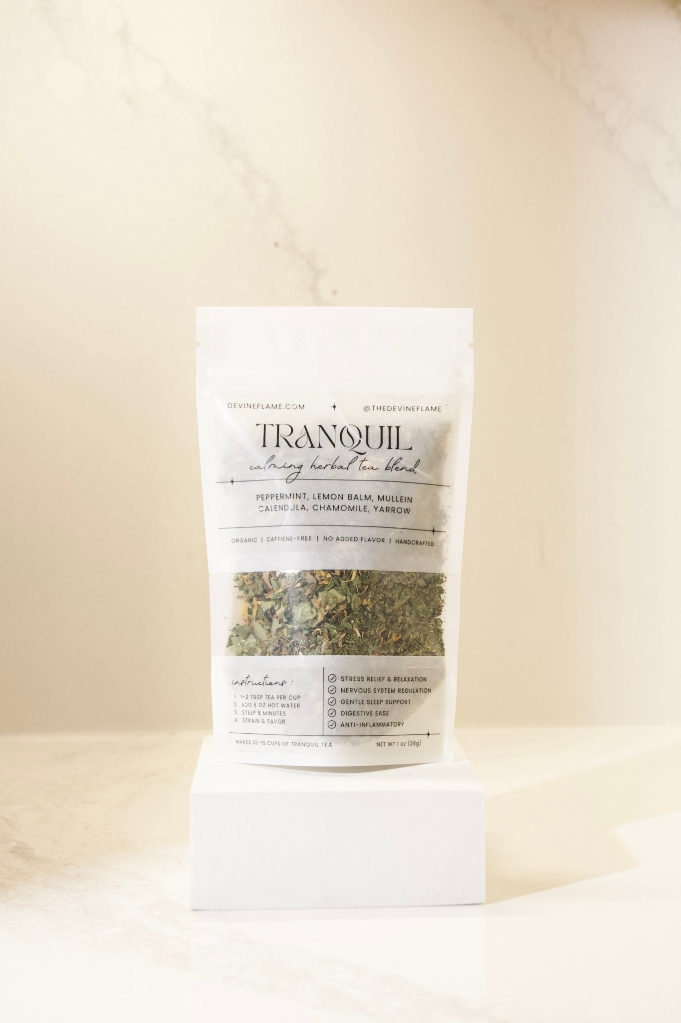 Tranquil Herbal Tea Blend - Devine Flame