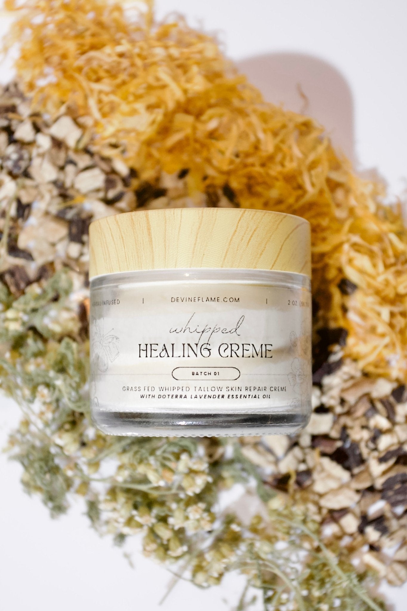 Whipped Tallow Healing Creme - Devine Flame