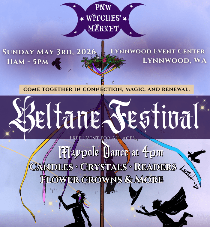 5/3 - BELTANE - PNW Witches Market - Devine Flame