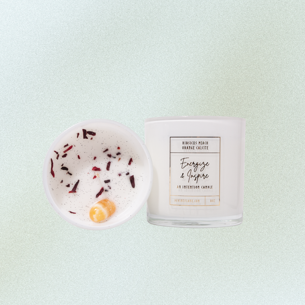 Energize & Inspire - Peach Hibiscus