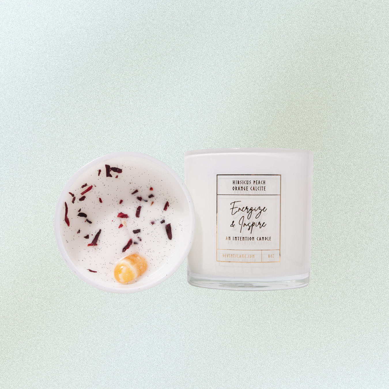 Energize & Inspire - Peach Hibiscus