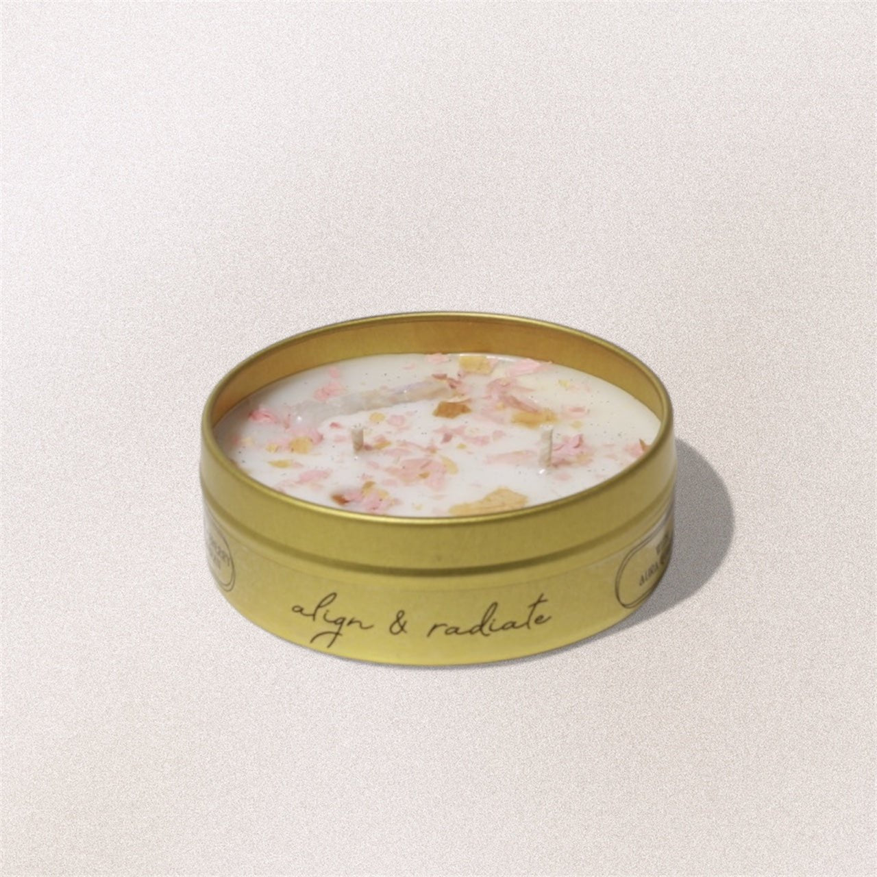 Align & Radiate Intention Candle - black raspberry / cherry / vanilla bean - Devine FlameAA8