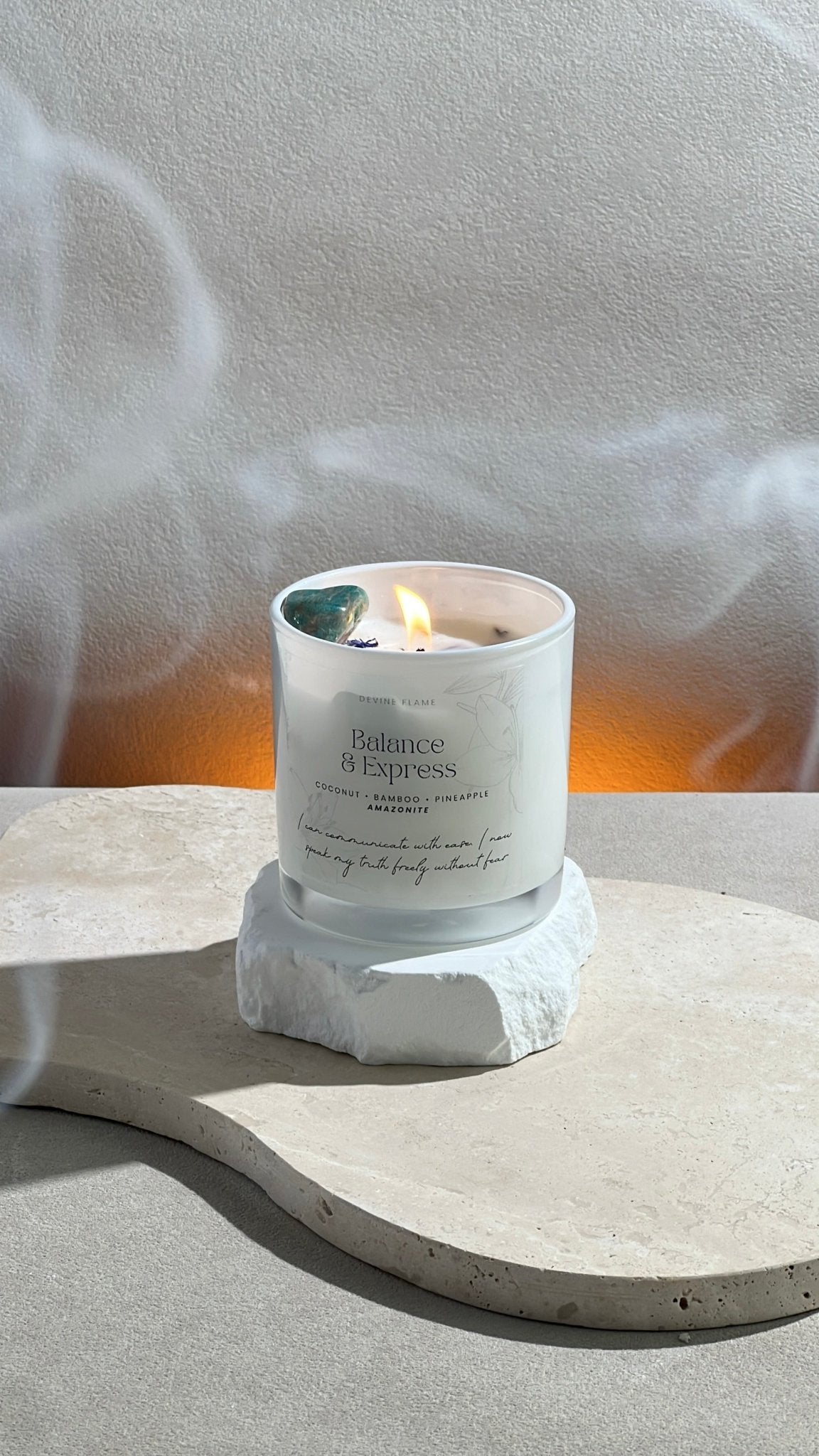 Balance & Express / pineapple • bamboo • coconut milk - Devine FlameBE8