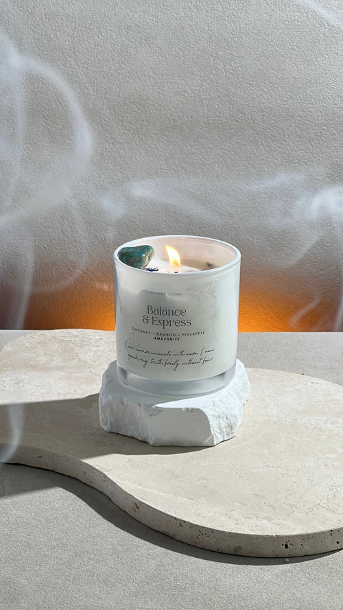 Balance & Express / pineapple • bamboo • coconut milk - Devine FlameBE8