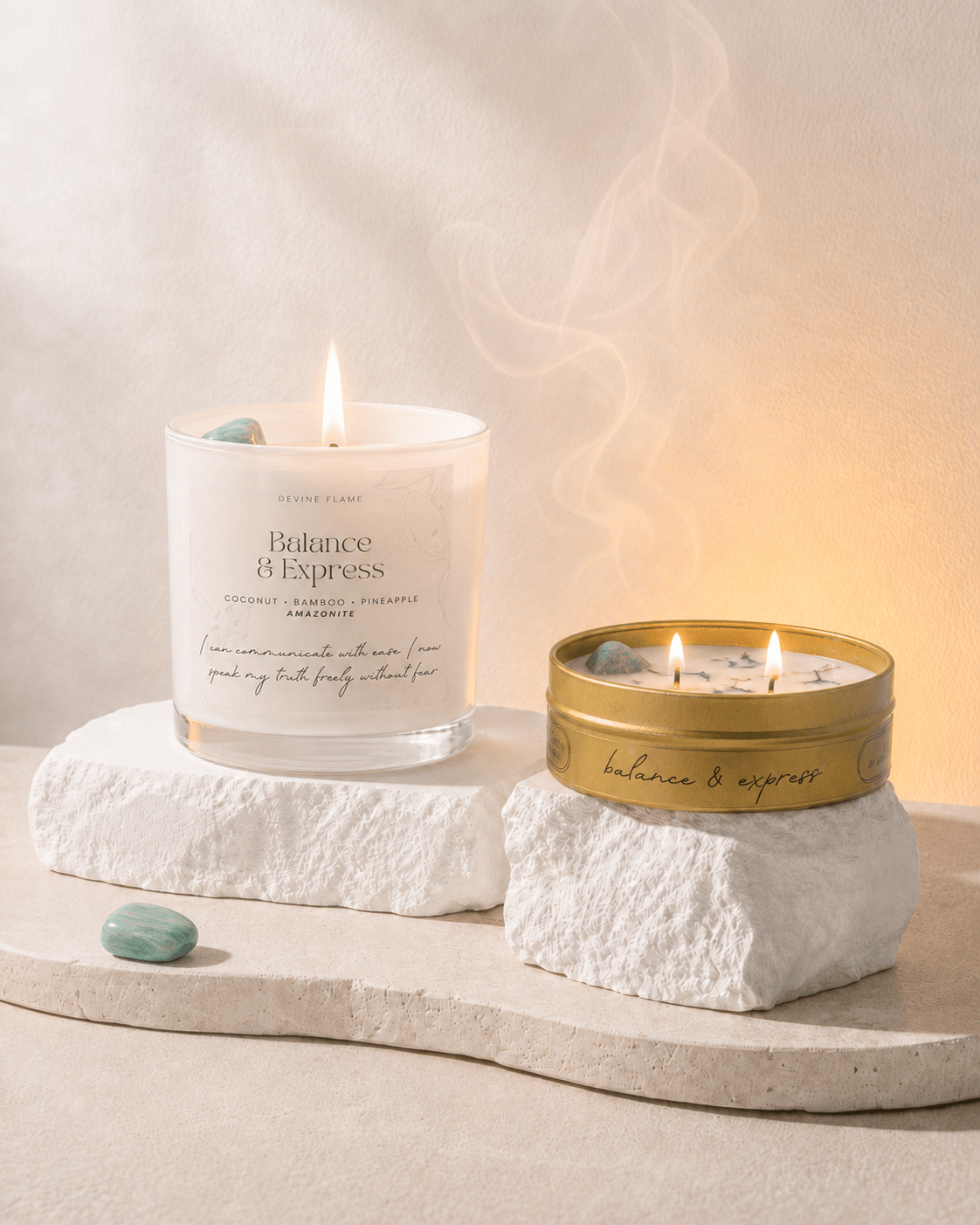 Balance & Express / pineapple • bamboo • coconut milk - Devine FlameBE8