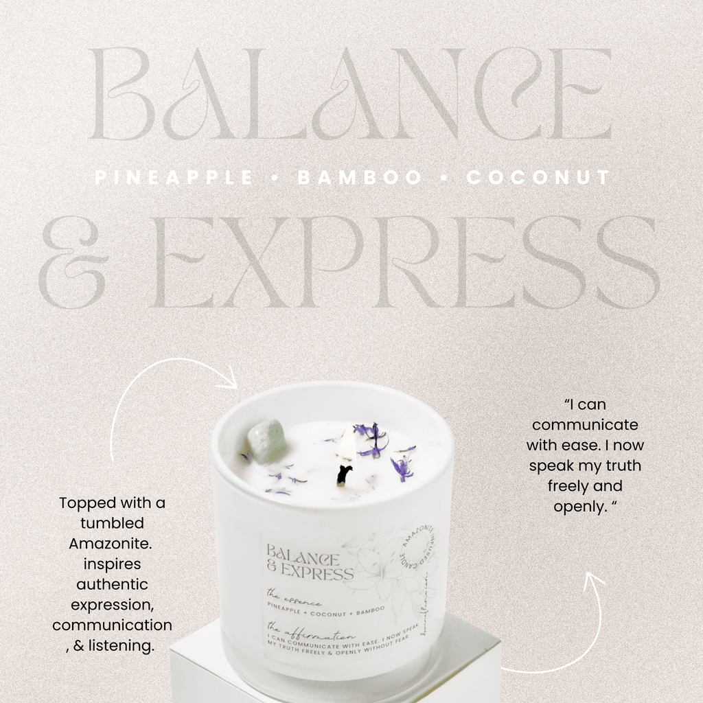 BALANCE & EXPRESS / pineapple • bamboo • coconut milk - Devine FlameBE4
