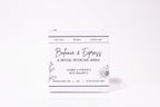 Balance & Express - Pineapple Coconut Devine Flame handmade natural non-toxic & vegan coconut wax crystal infused intention candle with amazonite