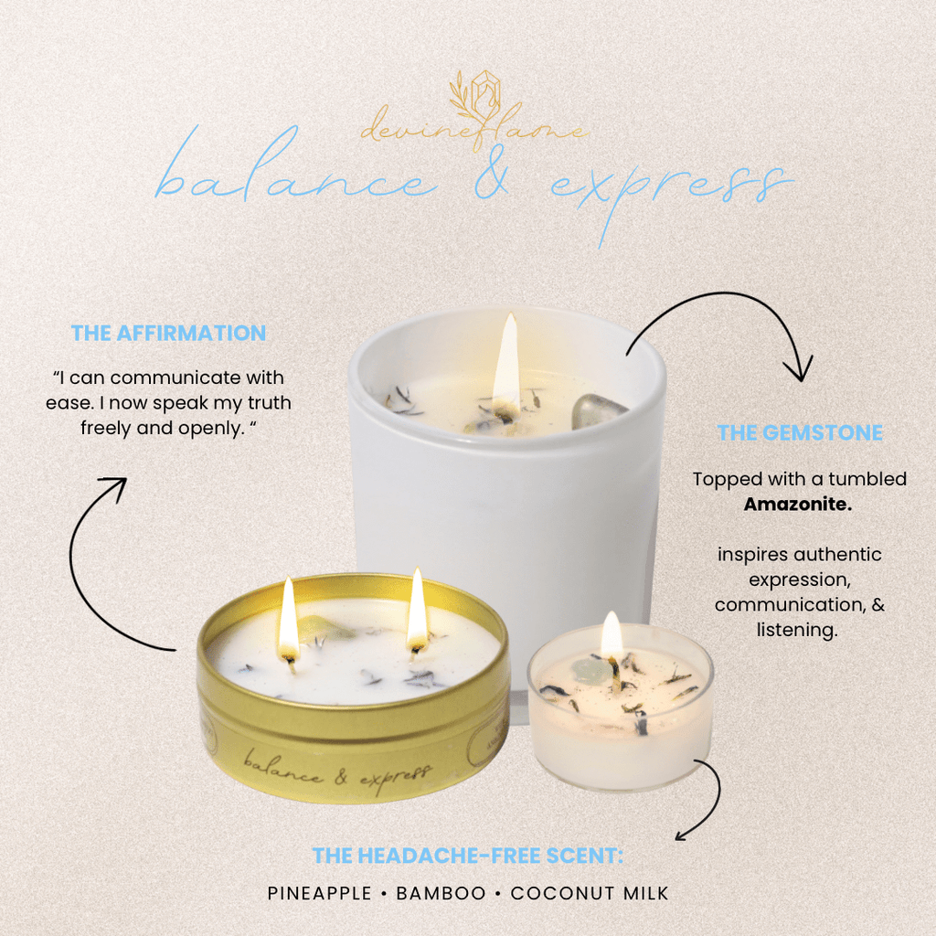 Balance & Express Tea Lights - Devine FlameBETL