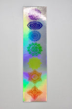 Load image into Gallery viewer, Chakras Holographic Sticker - Devine FlameCHAKRAHOLO
