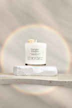 Energize & Inspire / hibiscus flower • white peach - Devine FlameEI8