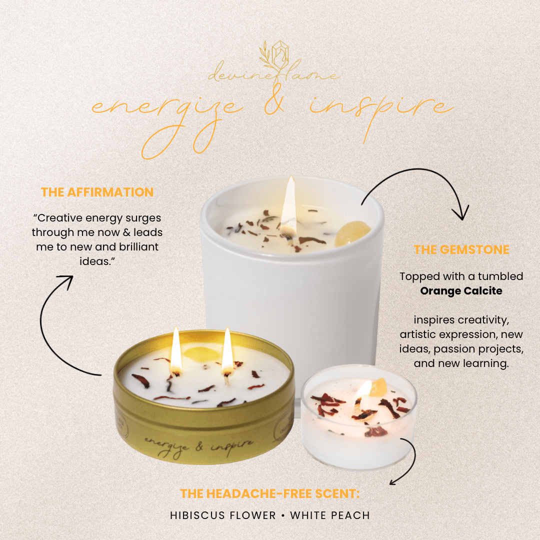 Energize & Inspire Tea Lights - Devine FlameEITL