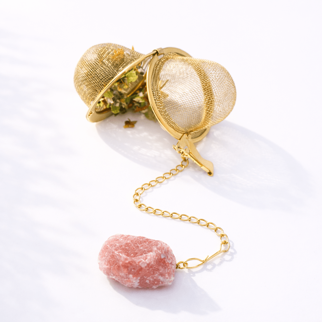 Gemstone Tea Infuser - Devine Flame