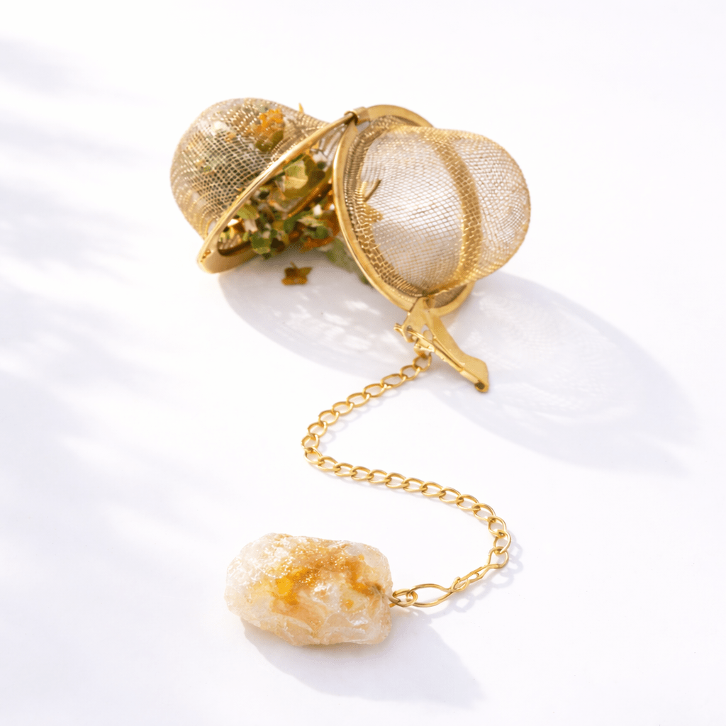 Gemstone Tea Infuser - Devine Flame