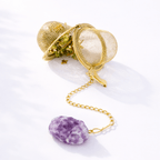 Gemstone Tea Infuser - Devine Flame
