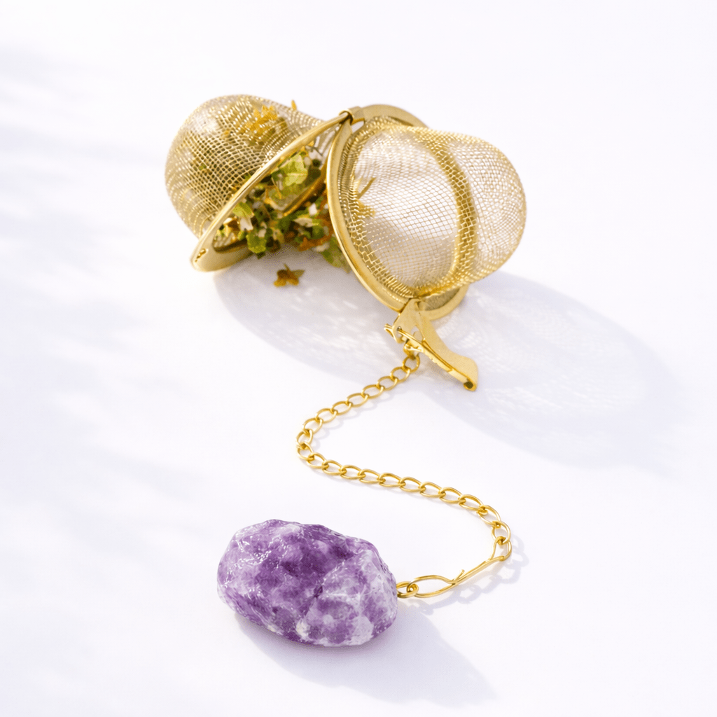Gemstone Tea Infuser - Devine Flame