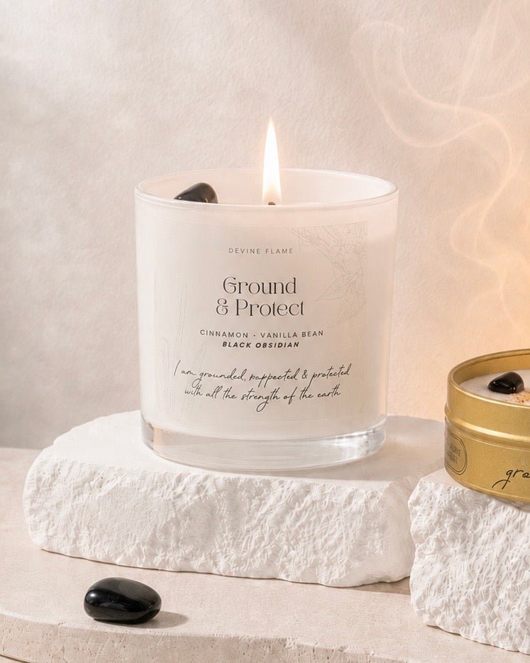 Ground & Protect / cinnamon • clove • cardamom • vanilla - Devine FlameGP8