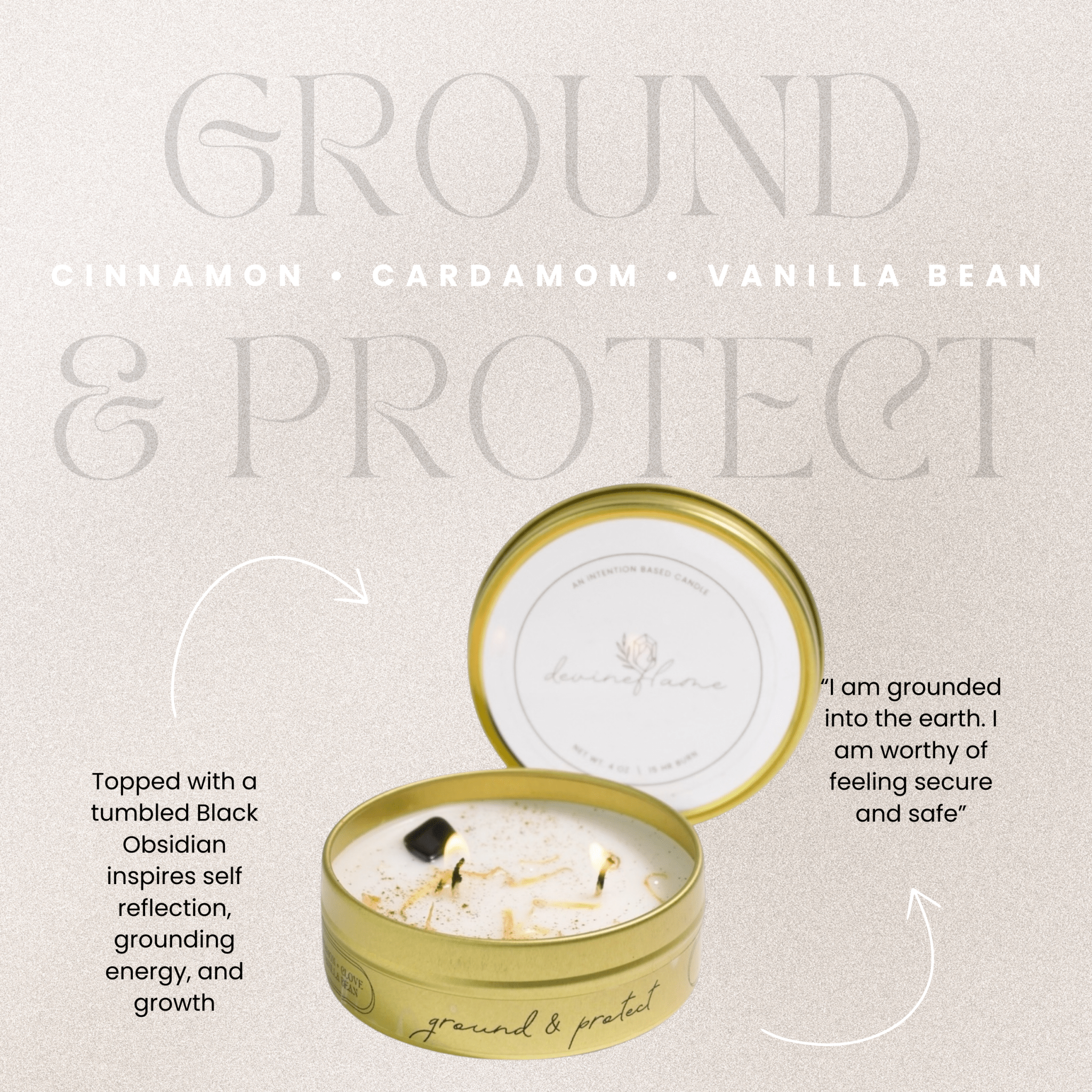 Ground & Protect Tea Lights - Devine FlameGPTL