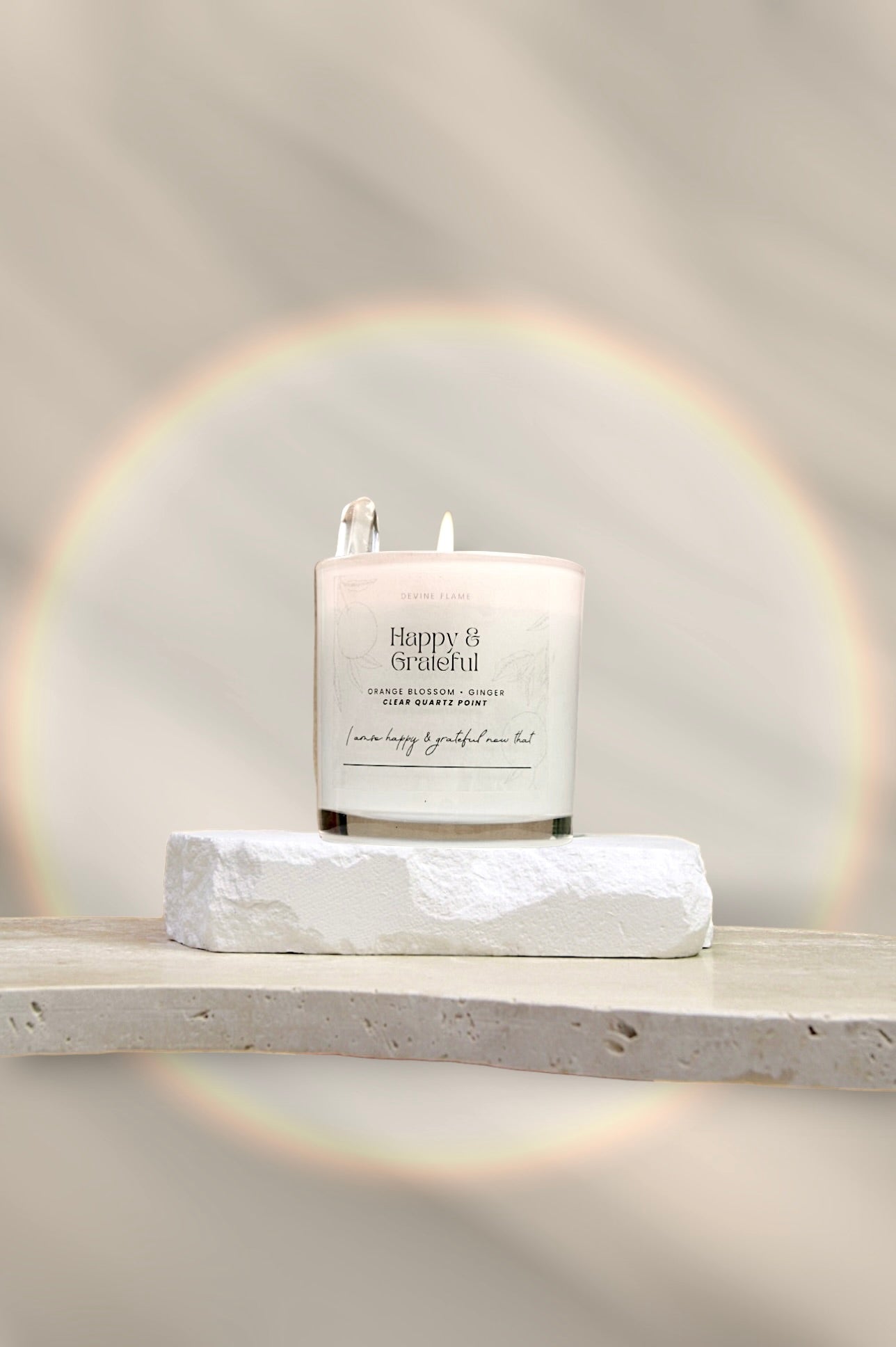 Happy & Grateful / orange blossom • orange • ginger - Devine FlameHG8