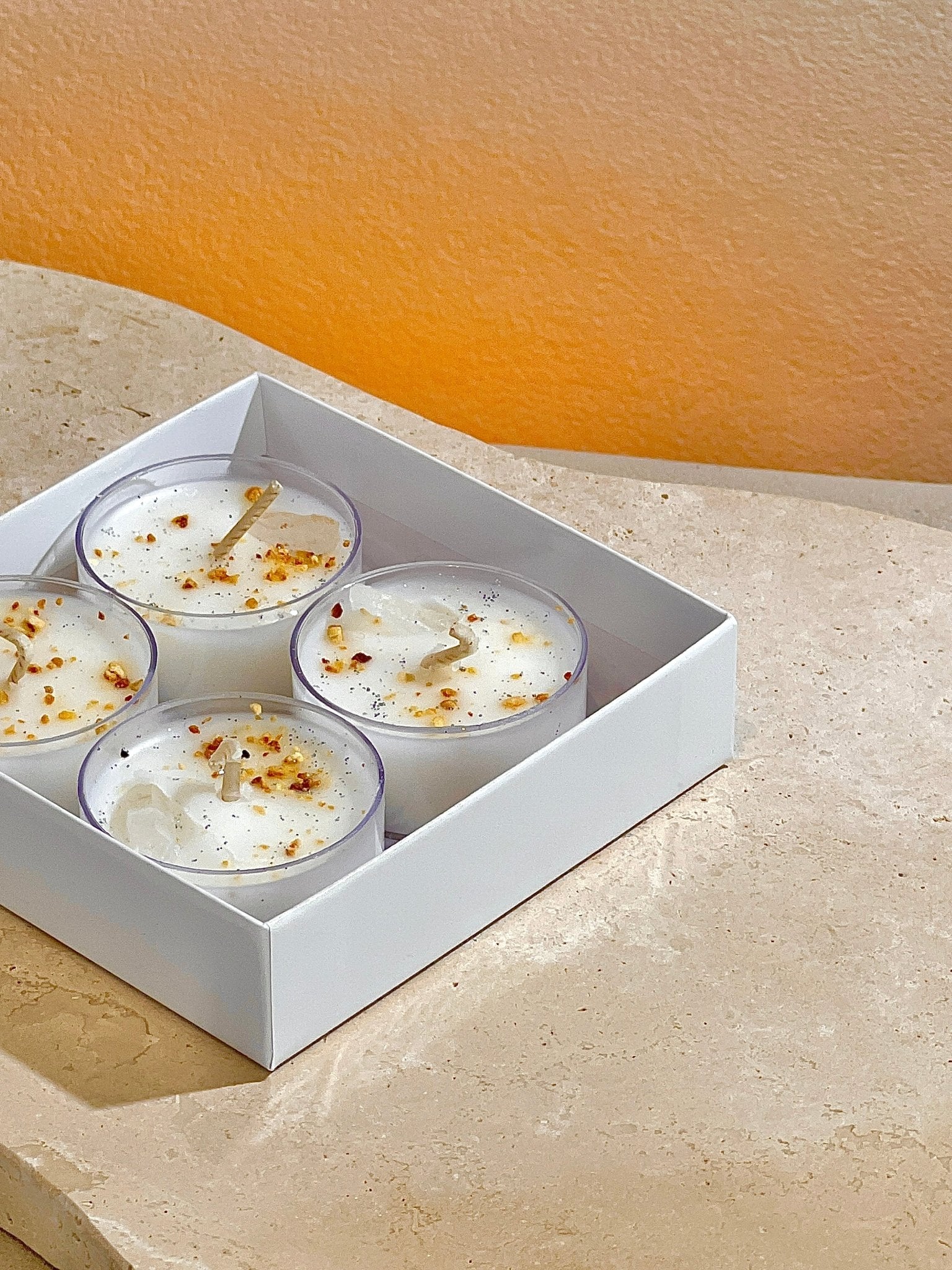 Happy & Grateful Tea Lights - Devine FlameHGTL