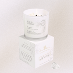 Heal & Connect Intention Candle - green sage / rosemary / lavender - Devine FlameHC8