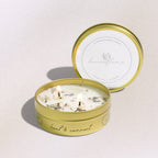 Heal & Connect Intention Candle - green sage / rosemary / lavender - Devine FlameHC4