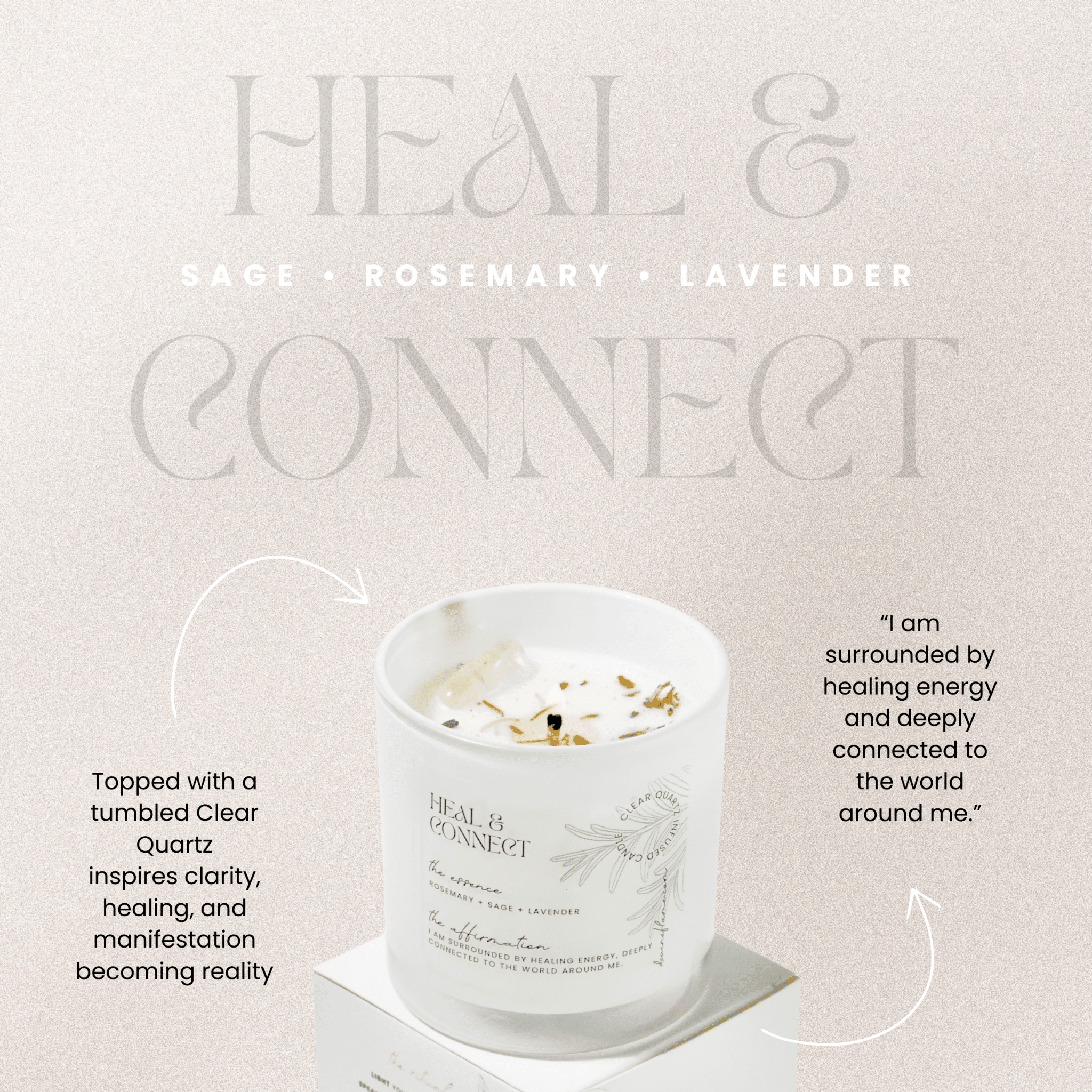 Heal & Connect Tea Lights - Devine FlameHCTL