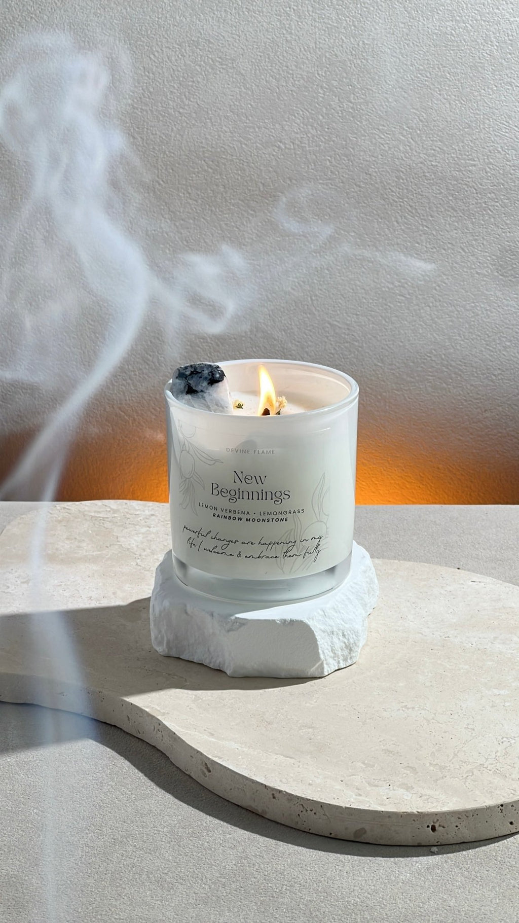 New Beginnings / lemon verbena • lemon • lemongrass - Devine FlameNB8