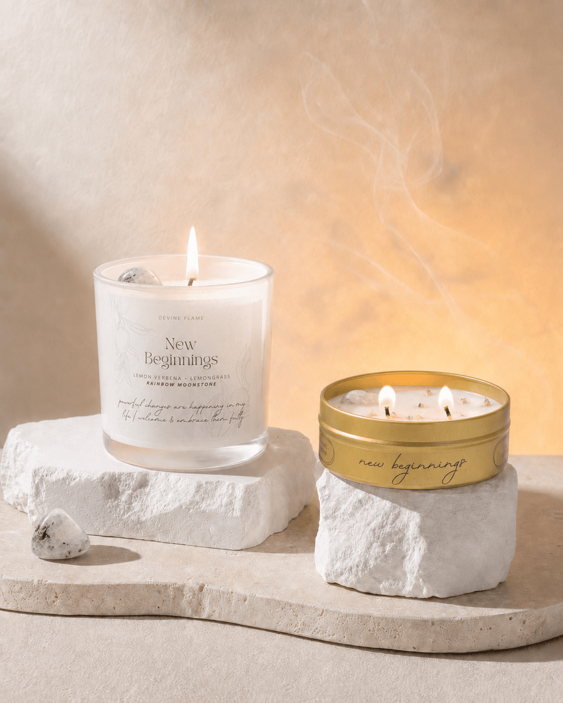 New Beginnings / lemon verbena • lemon • lemongrass - Devine FlameNB8