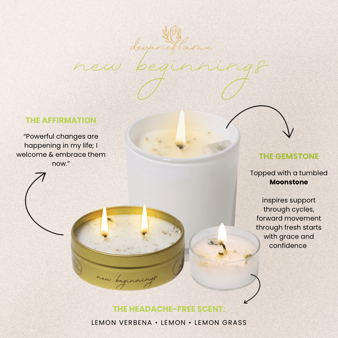 New Beginnings Tea Lights - Devine FlameNBTL