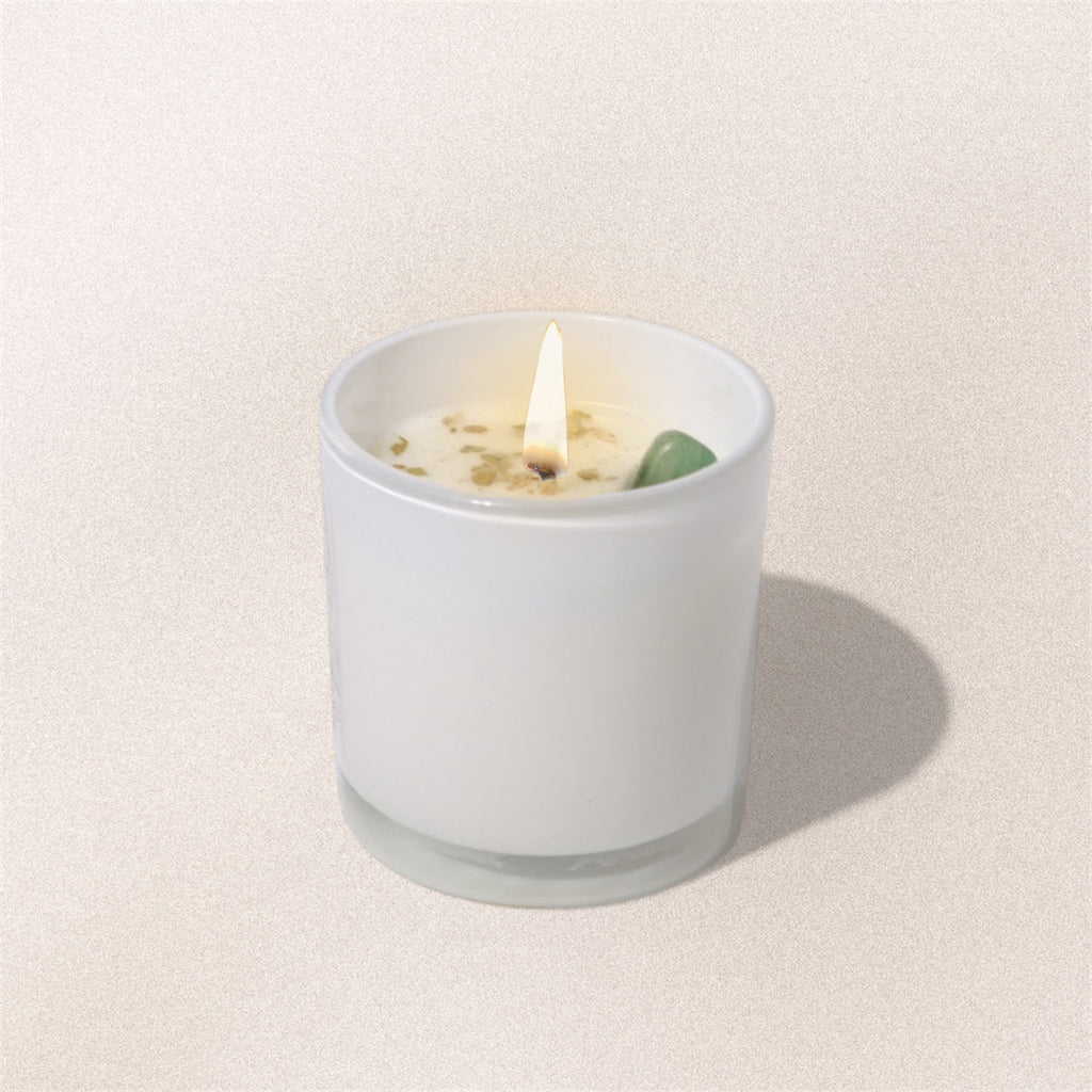 Refresh & Cleanse Intention Candle - peppermint / eucalyptus leaves - Devine FlameRC8