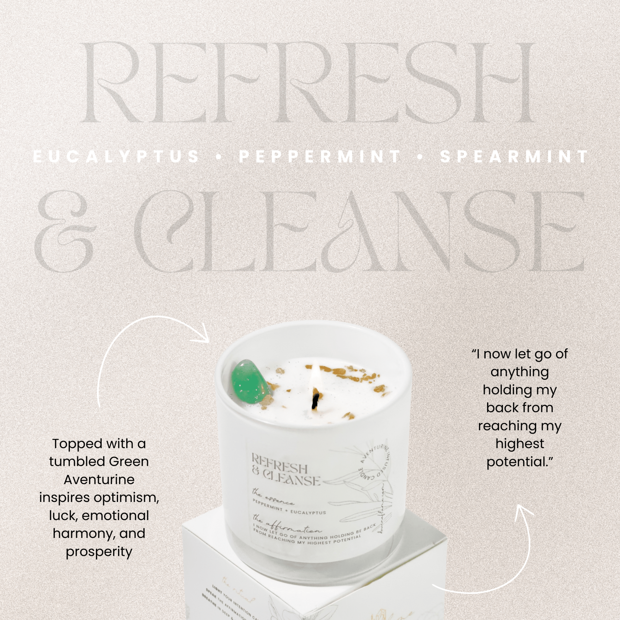 REFRESH & CLEANSE / peppermint • eucalyptus • spearmint - Devine FlameRC4