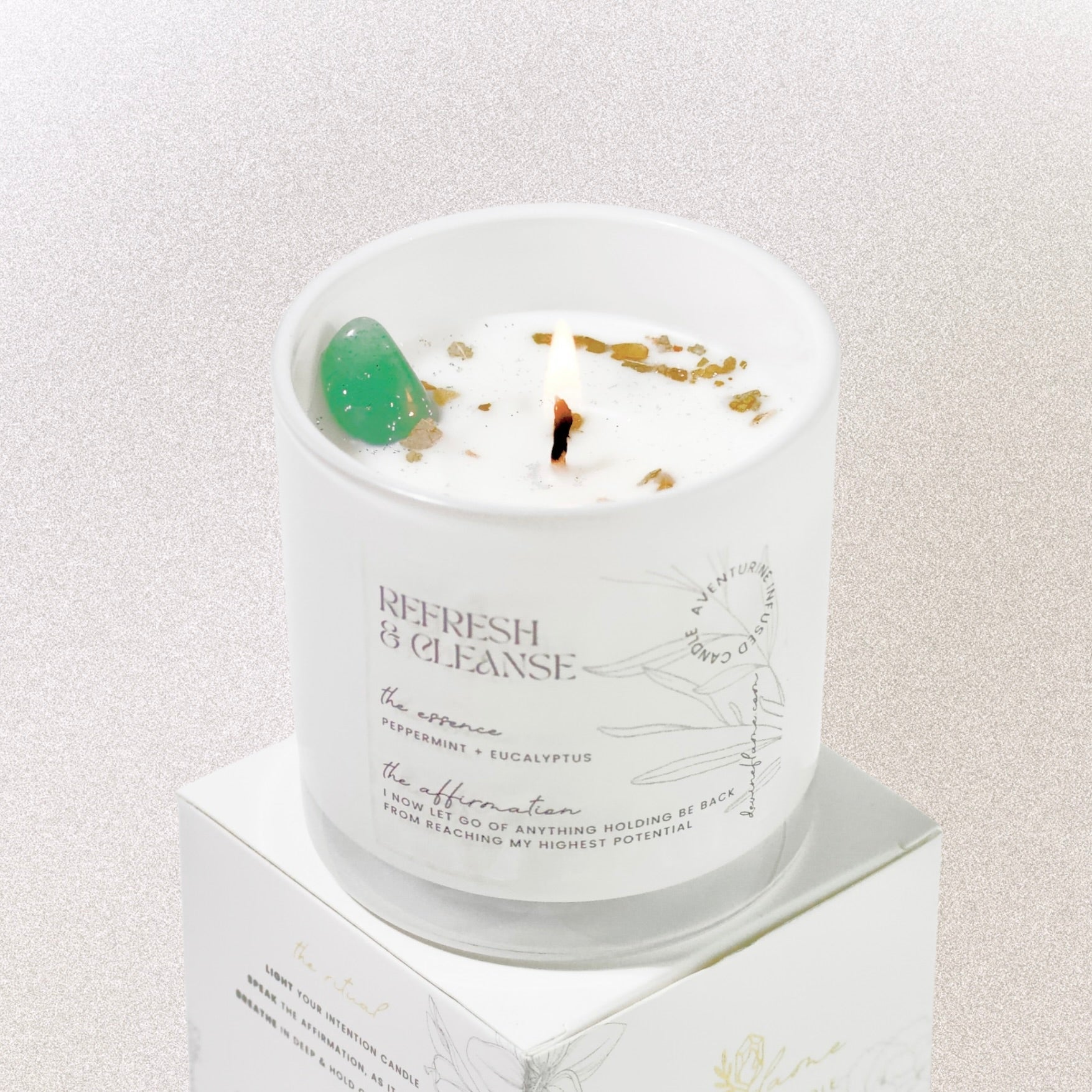 REFRESH & CLEANSE - peppermint • eucalyptus • spearmint - Devine FlameRC8