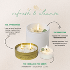 Refresh & Cleanse Tea Lights - Devine FlameRCTL