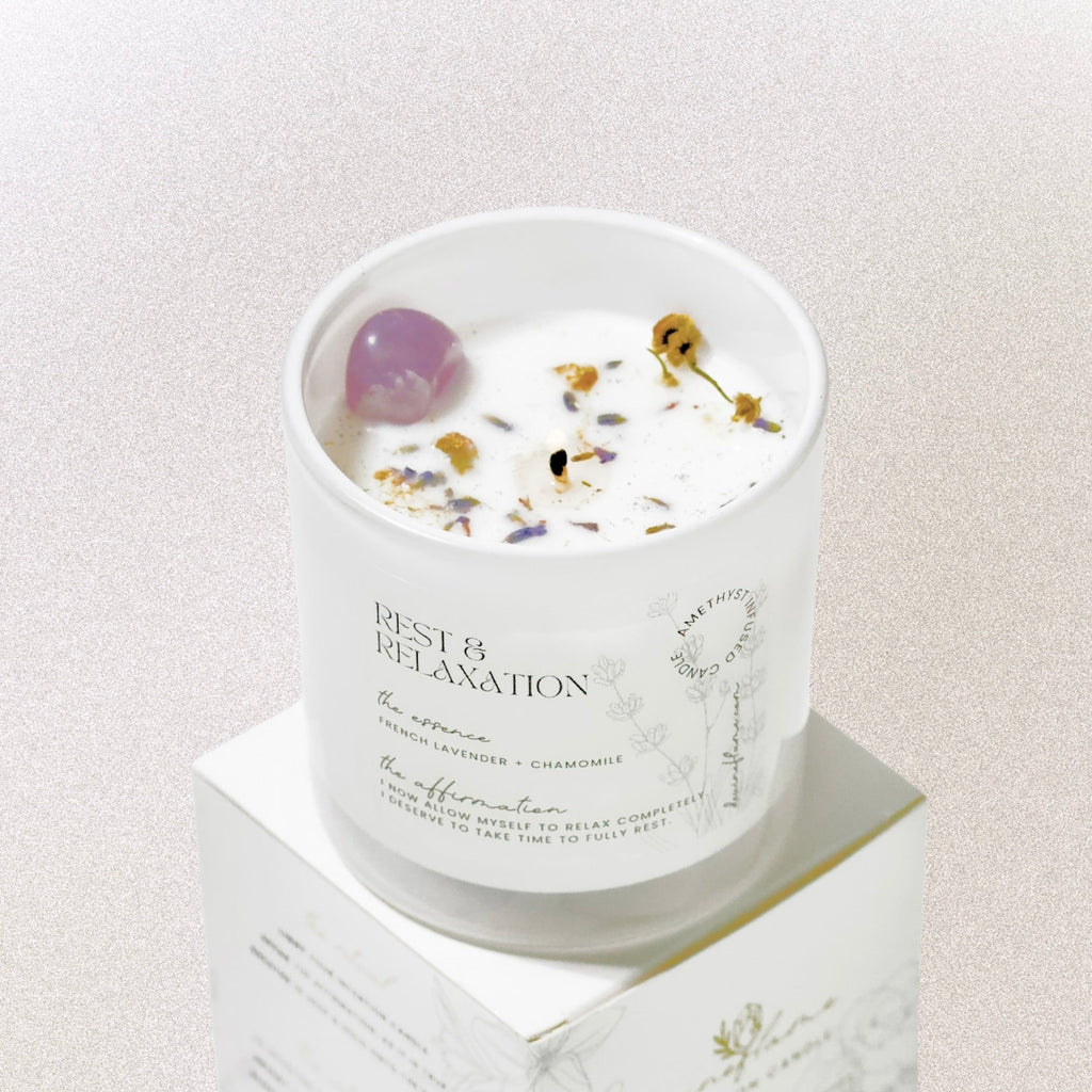 REST & RELAXATION - french lavender • chamomile flower - Devine FlameRR8