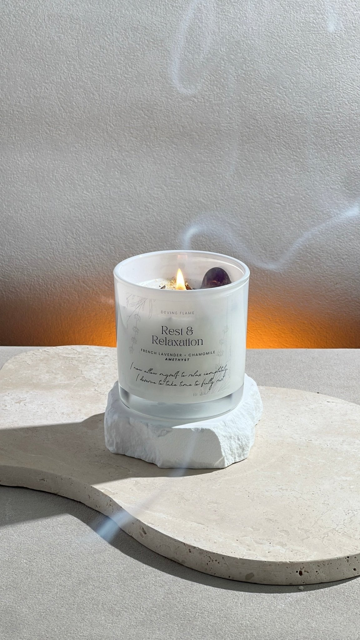 Rest & Relaxation / french lavender • chamomile flower - Devine FlameRR8