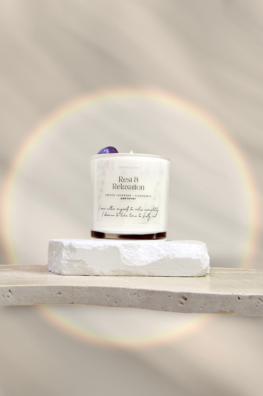 Rest & Relaxation / french lavender • chamomile flower - Devine FlameRR8