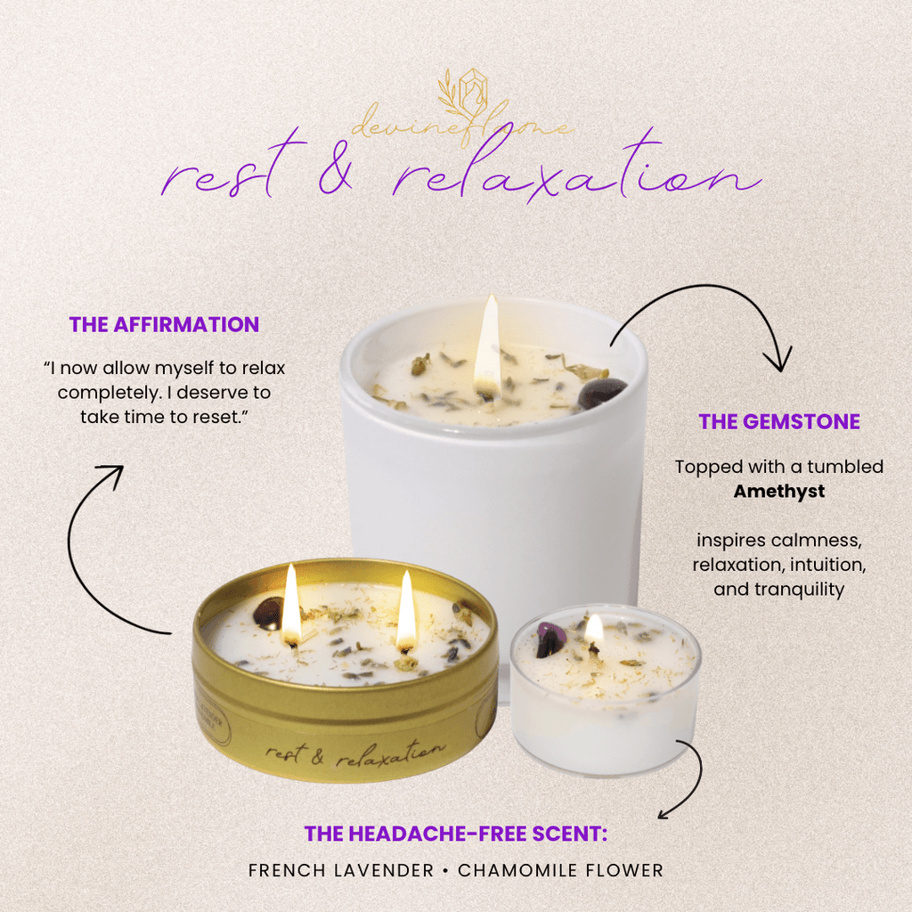 Rest & Relaxation Tea Lights - Devine FlameRRTL