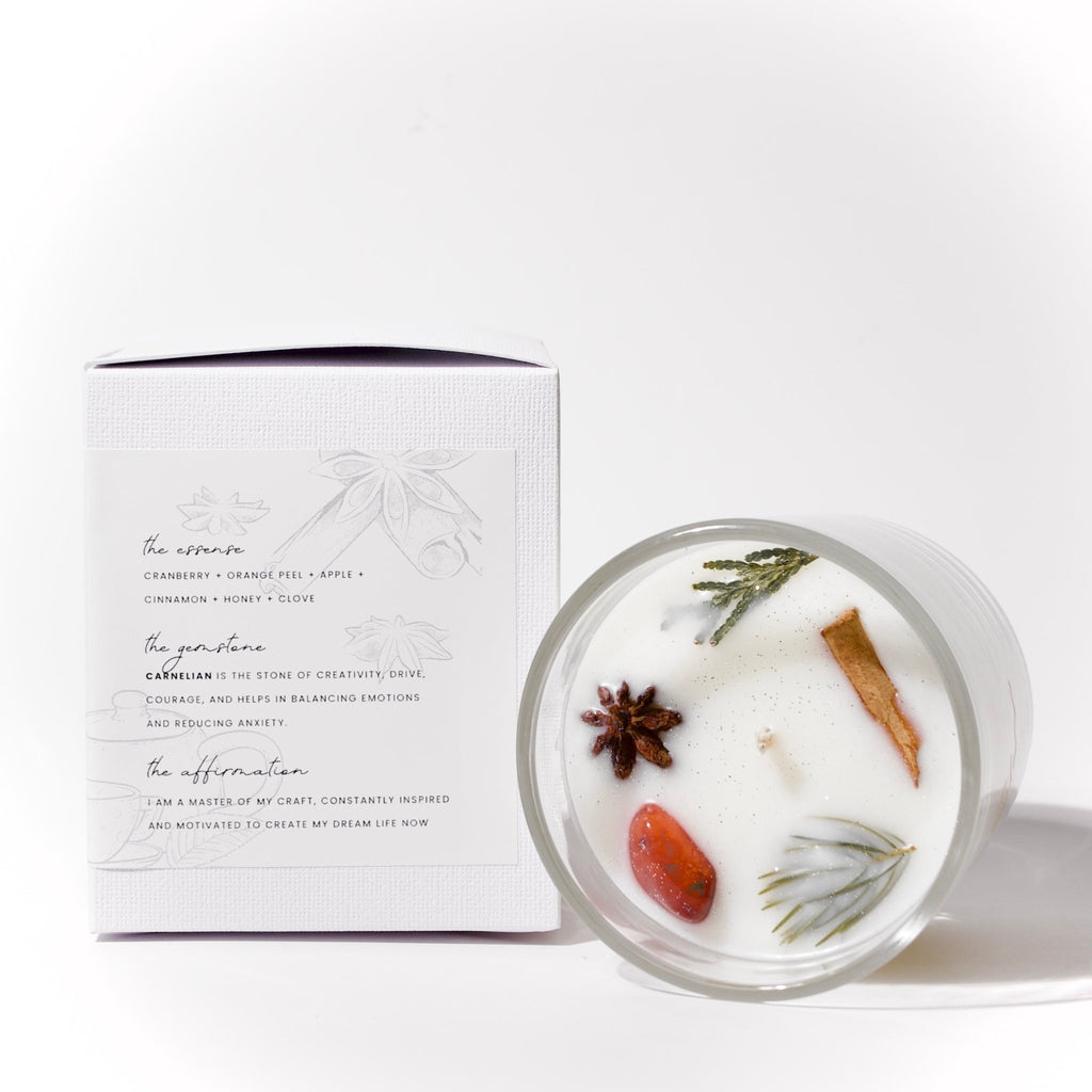 “Solstice Cider” - Cranberry / Honey / Apple - Carnelian - Devine Flame