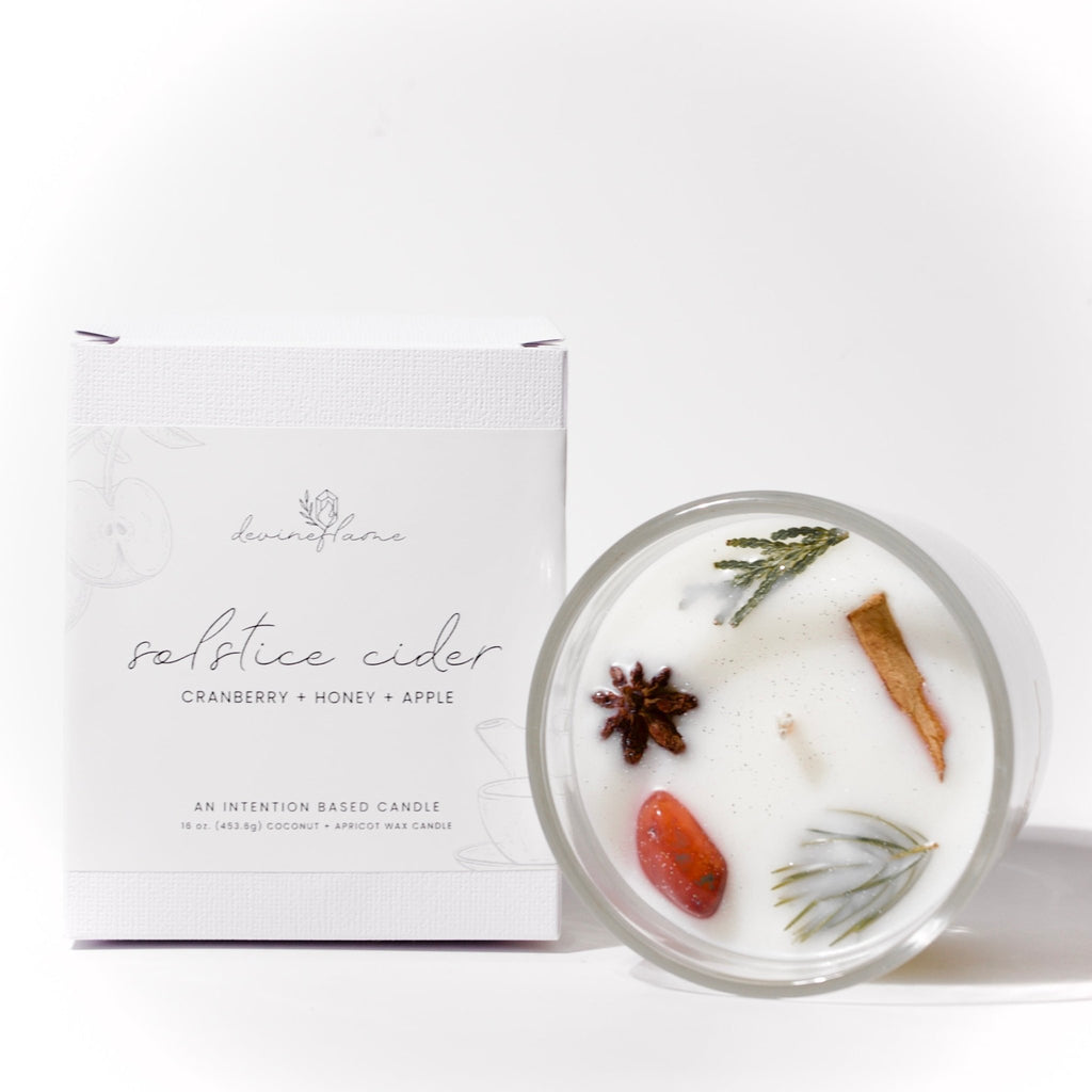 “Solstice Cider” - Cranberry / Honey / Apple - Carnelian - Devine Flame