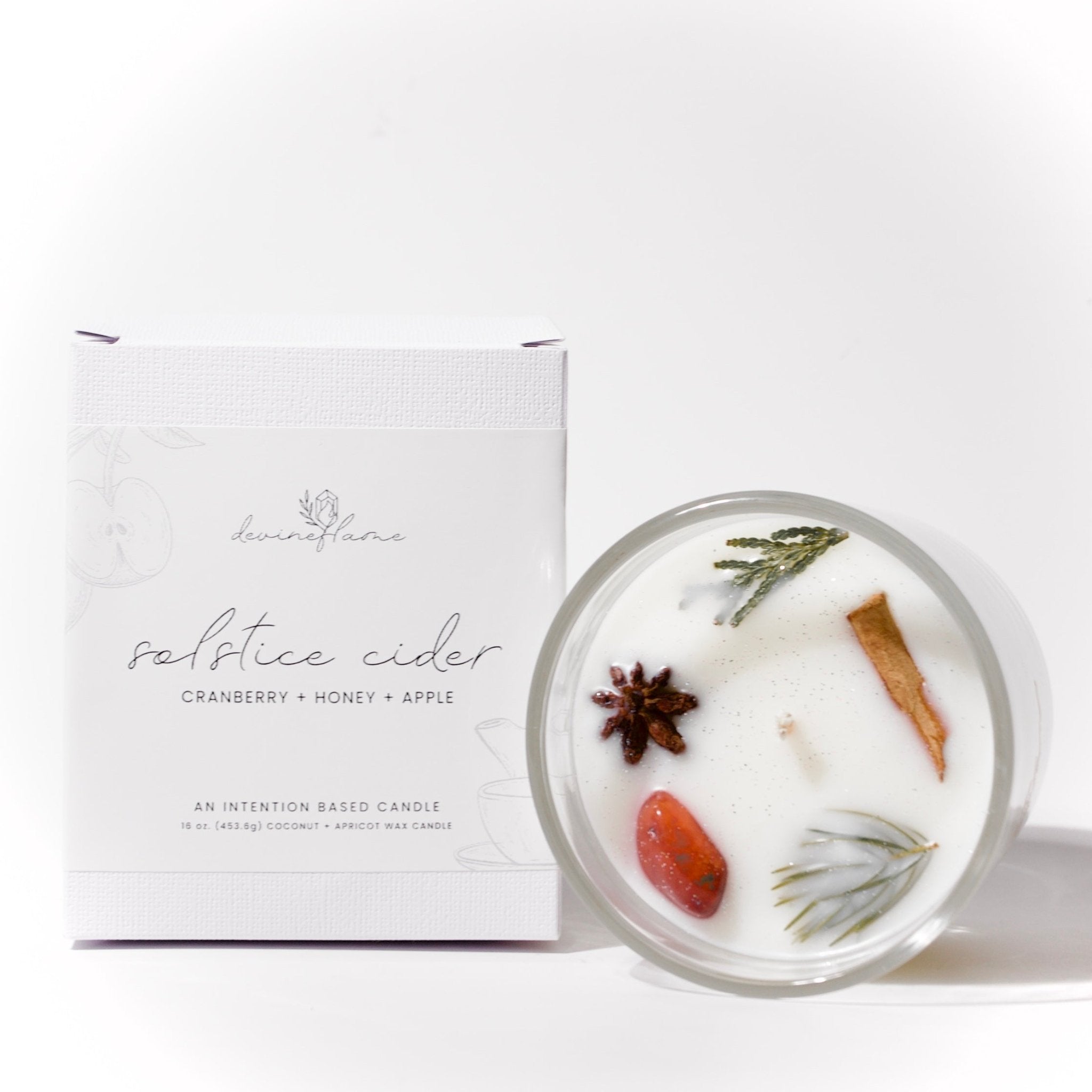 “Solstice Cider” - Cranberry / Honey / Apple - Carnelian - Devine Flame