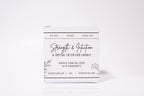 Strength & Intuition - Juniper Cedar Fir - Devine Flame handmade natural non-toxic & vegan coconut wax crystal infused intention candle with labradorite crystal