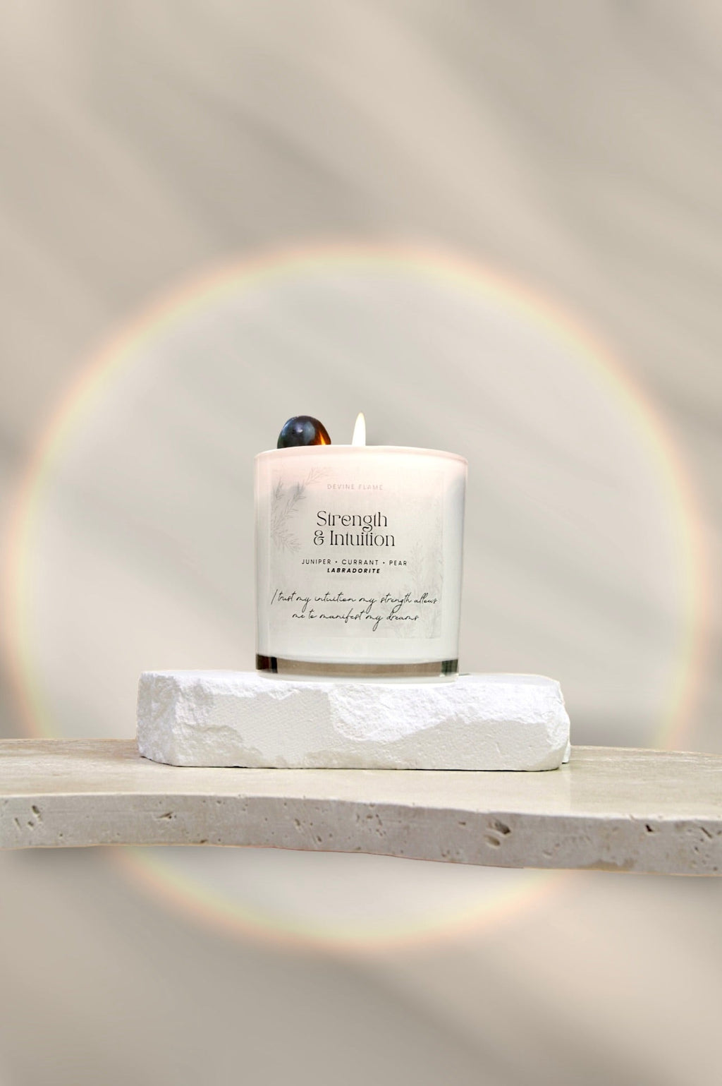Strength & Intuition / juniper • pear • cedar • currant - Devine FlameSI8