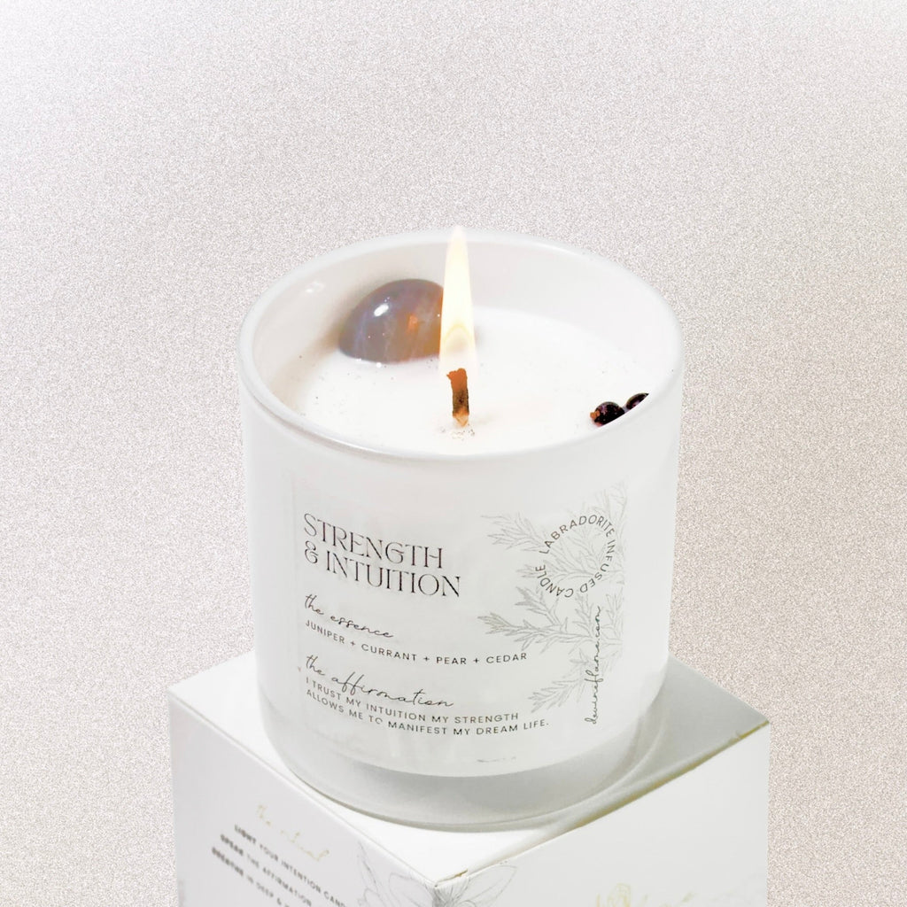 STRENGTH & INTUITION - juniper • pear • cedar • currant - Devine FlameSI8