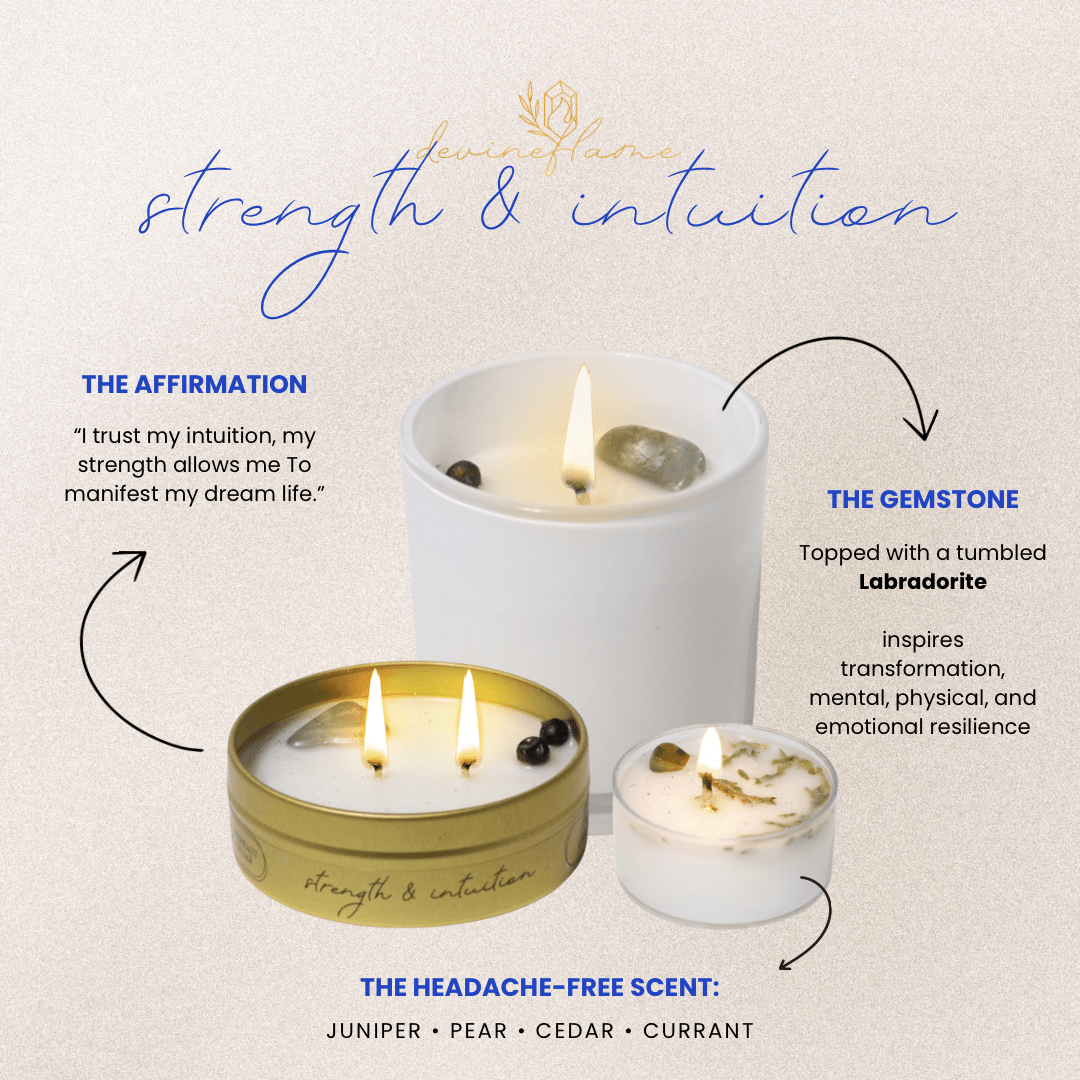 Strength & Intuition Tea Lights - Devine FlameSITL