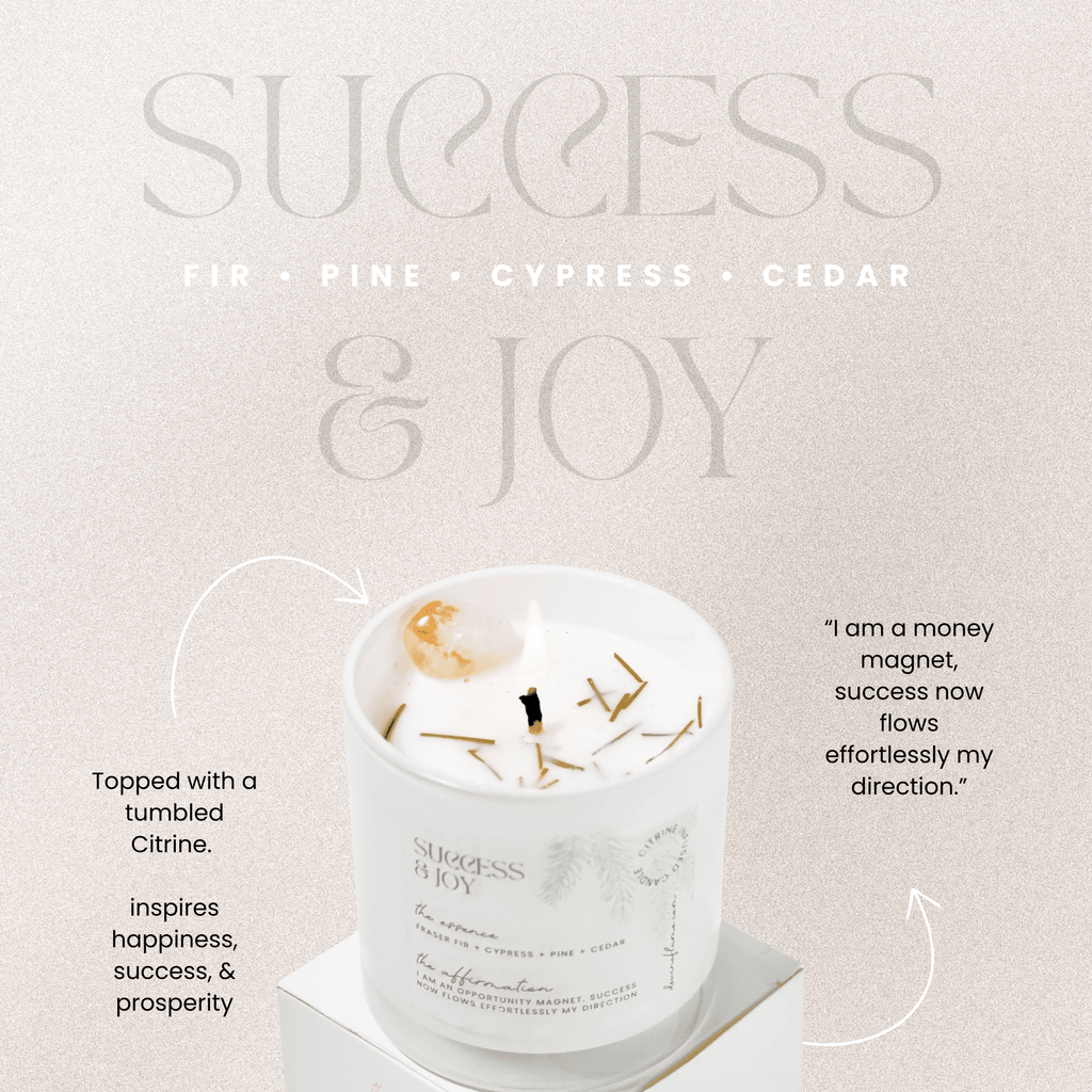 SUCCESS & JOY / fir • pine • cypress • cedar - Devine FlameSJ4