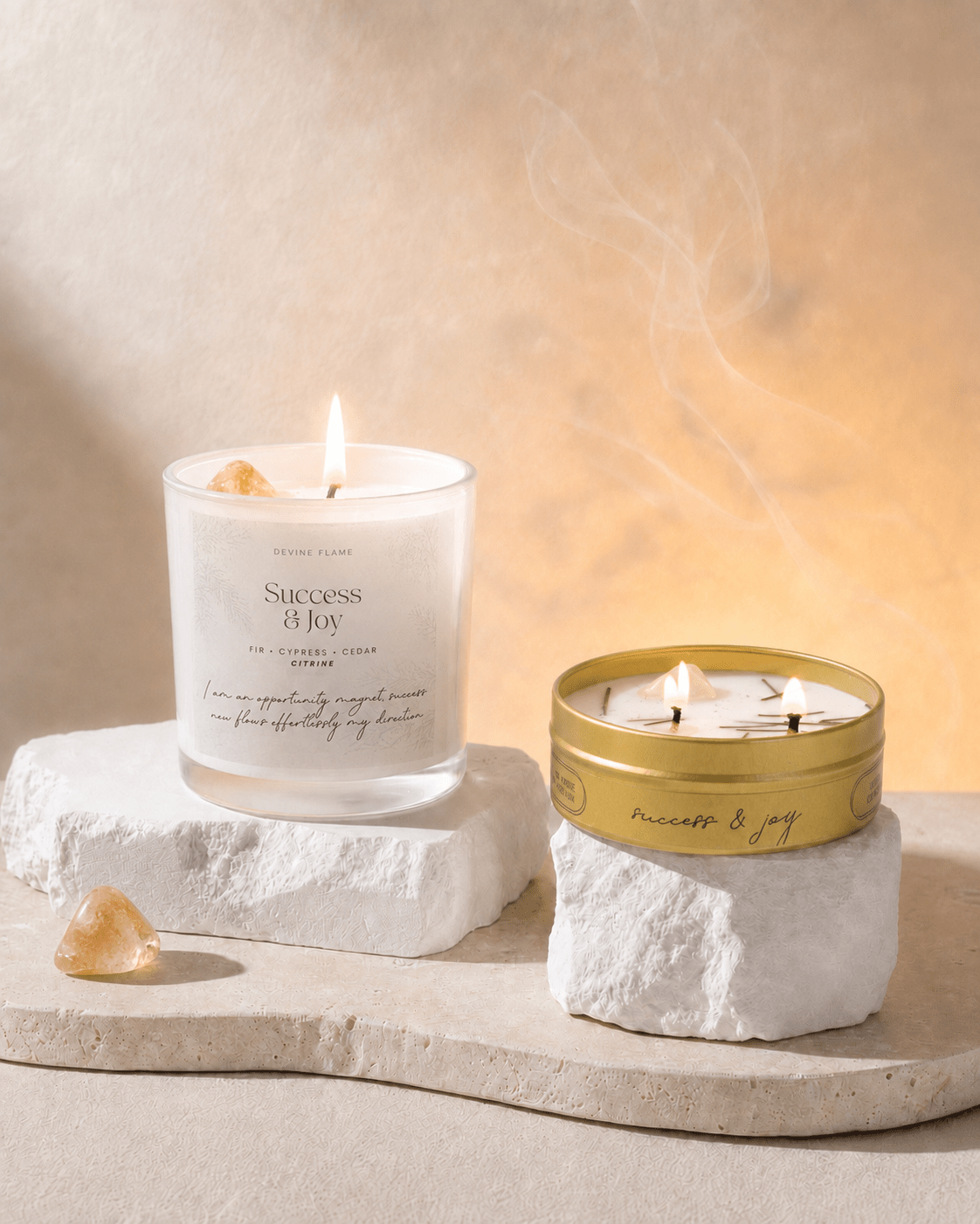 Success & Joy / fir • pine • cypress • cedar - Devine FlameSJ8