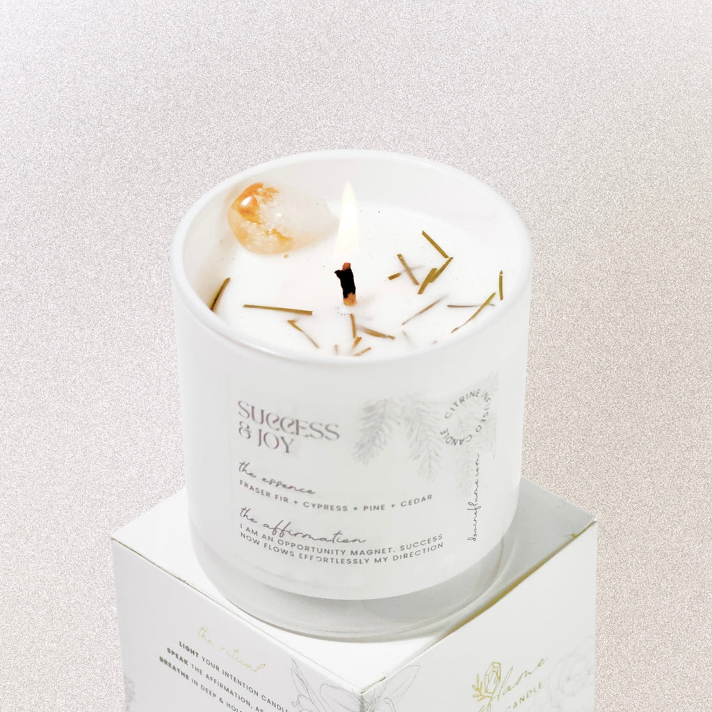 SUCCESS & JOY - fir • pine • cypress • cedar - Devine FlameSJ8