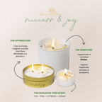 Success & Joy Tea Lights - Devine FlameSJTL