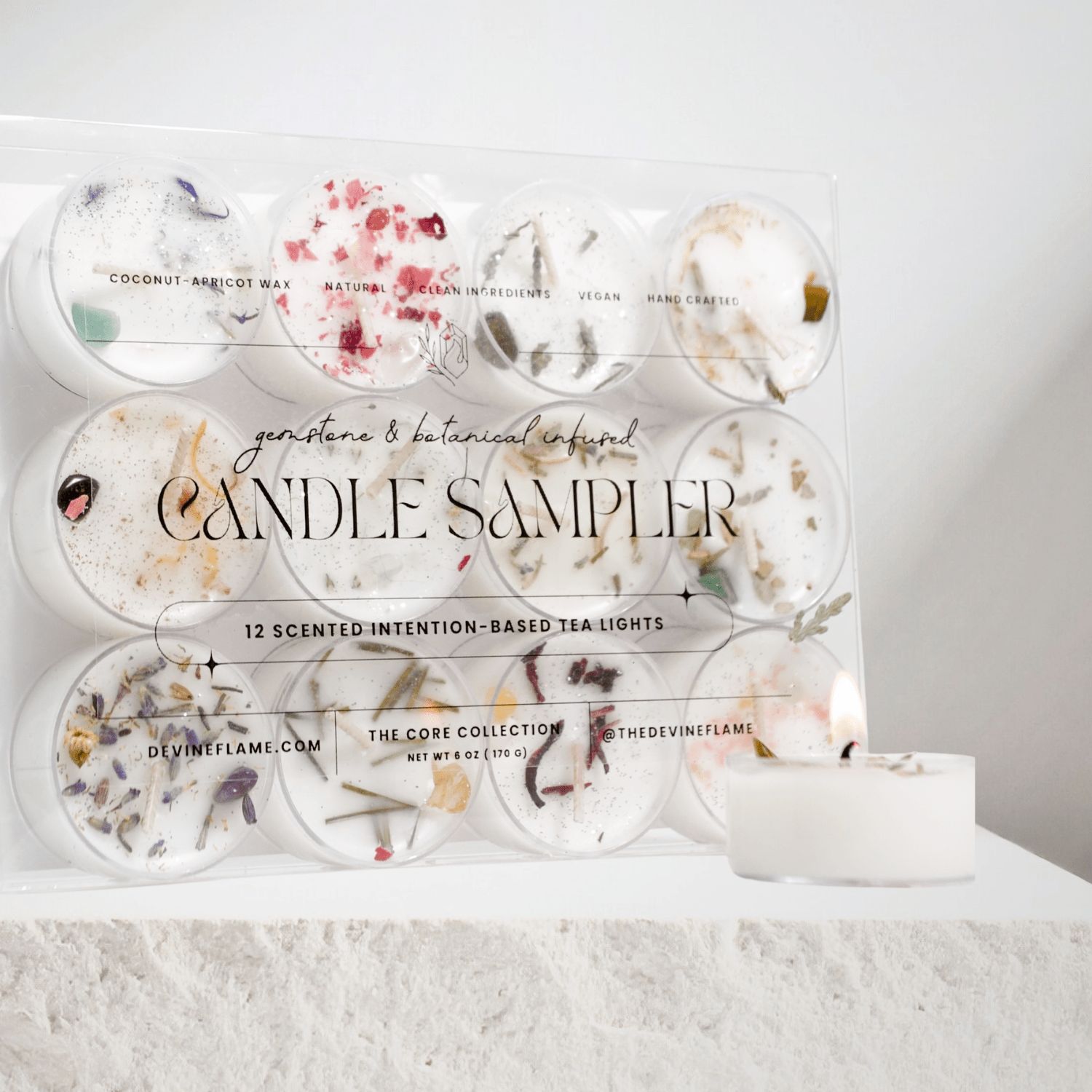 Tea Light Candle Sampler (12 - pack) - Devine FlameTLS