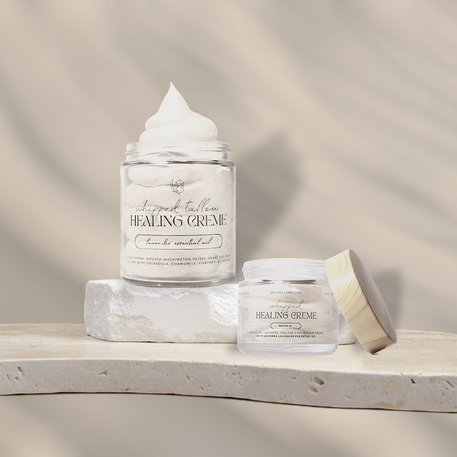 Whipped Tallow Healing Creme - Devine FlameWTHC6